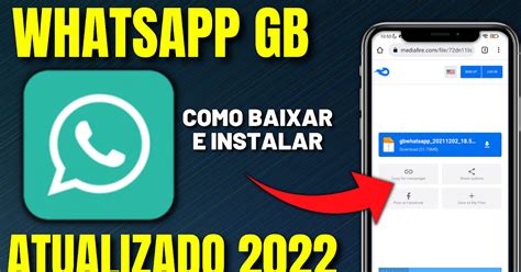 instalar whatsapp gb 2022